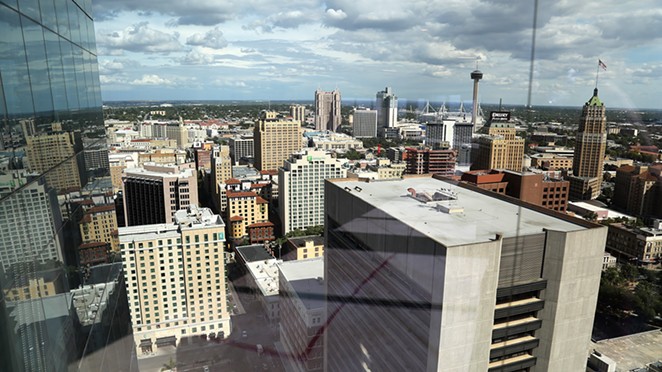 The view from the top of the Frost Tower - Ben Olivo / San Antonio Heron