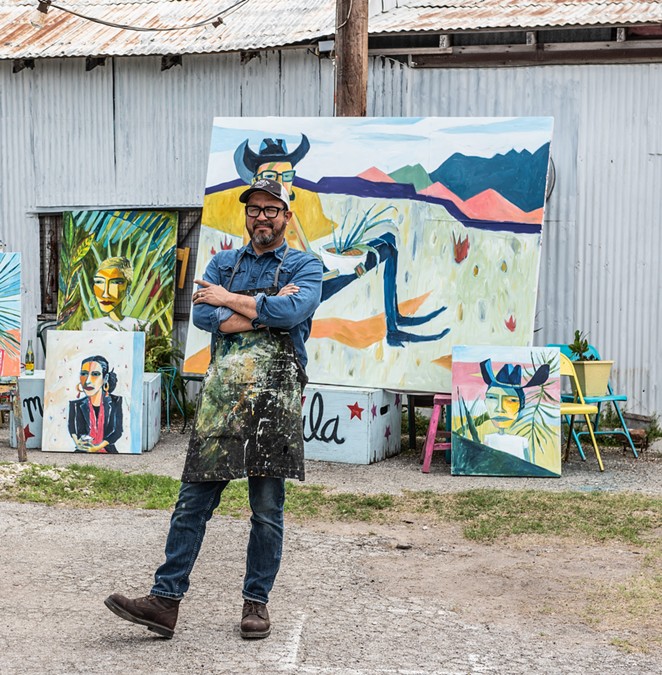 Artist and Burnt Nopal Co-Founder Cruz Ortiz is Leaving San Antonio