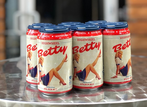Six packs of HighWheel Betty will be available to add on to Sunday Funday brunch orders. - Dorćol Distilling + Brewing