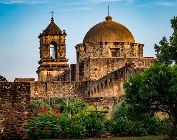 The San Antonio Missions are among the landmarks and parklands that have received funding under the LWCF. - PHOTO VIA INSTAGRAM / JACOBFBRYANT