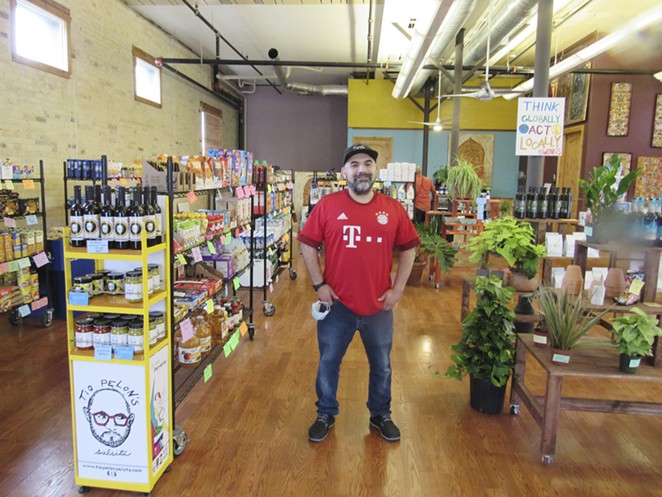 Raul Martinez-Salinas shifted gears with his vegan-friendly shop to adapt to his neighbors’ needs. - Lea Thompson