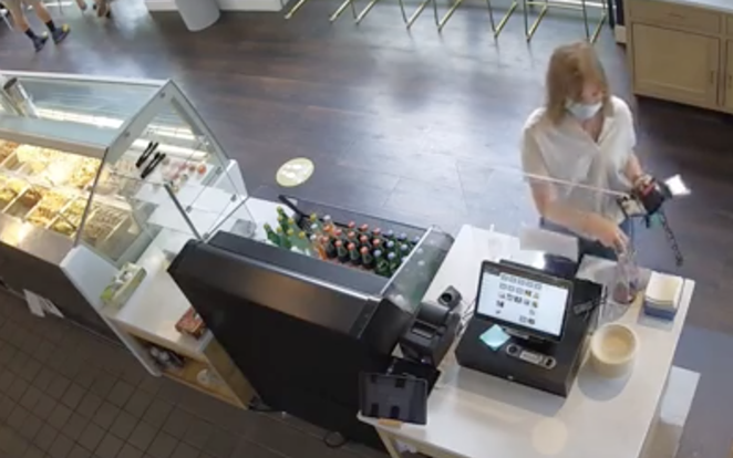 Video Captures Woman Swiping Cash From San Antonio Gelato Shop Tip Jar