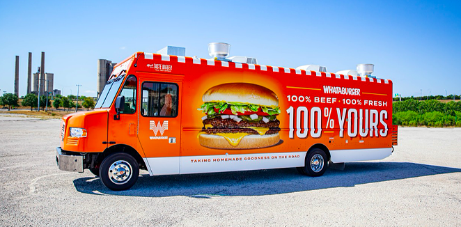 Whataburger Unveils First Food Truck at DoSeum Drive-Thru Event to Support San Antonio Teachers