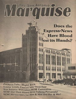 A July 1994 issue of the San Antonio Express-News covers the suicide of Benny Hogan - UTSA LIBRARY SPECIAL COLLECTIONS
