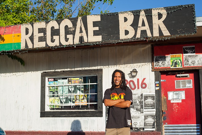 Kevin Hogan, of the aptly-named Reggae Bar on Austin Highway, has led the way in SA's fledgling revival of the genre Bob Marley made global. - LIZZY FLOWERS