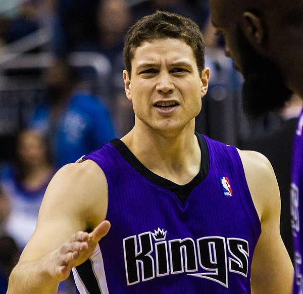Jimmer Fredette signed with the San Antonio Spurs today. - Wikimedia Commons