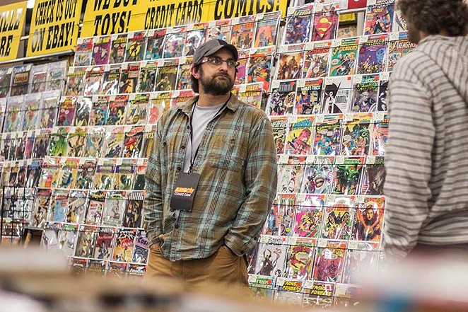 A comic vendor from the 2014 Alamo City Comic Con - RIck Canfield