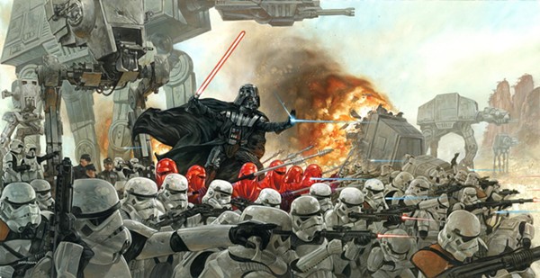 "Lord Vader's Persuasion of the Outer Rim Worlds to Join the Empire" - DAVE DORMAN