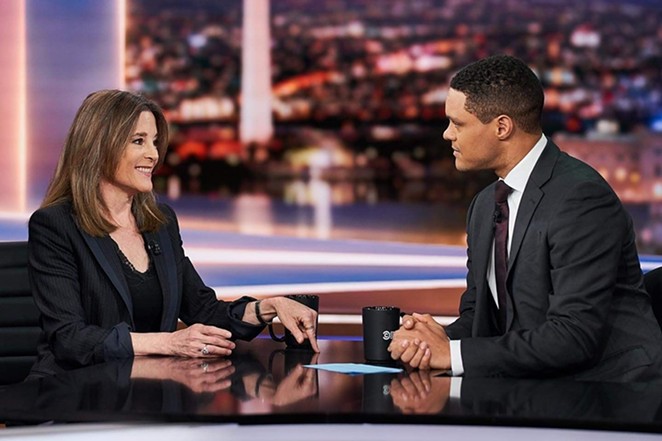 Marianne Williamson’s political aspirations got a boost from celebrity endorsements. - COURTESY PHOTO / MARIANNE WILLIAMSON