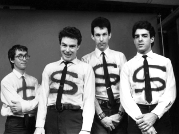 KLAUS FLOURIDE, JELLO BIAFRA, EAST BAY RAY AND BRUCE SLESINGER OF THE DEAD KENNEDYS