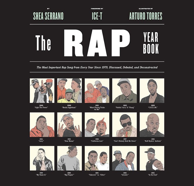 SA Native Shea Serrano Breaks Down the History of Hip-hop in 'The Rap Year Book'