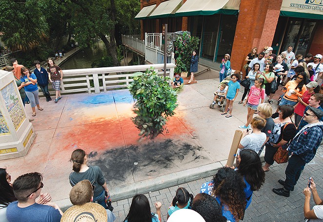You Don't Need Kids to Enjoy Artpace's Street Art Festival Chalk It Up