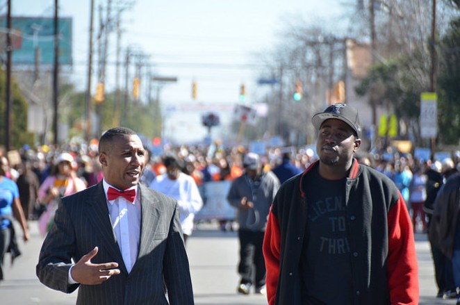 2015 Martin Luther King, Jr. Day March - ALBERT SALAZAR