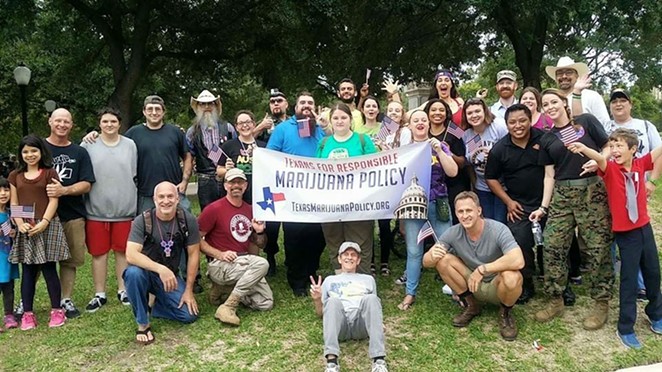 Texas Veterans Rally at State Capitol for Medical Marijuana Reform