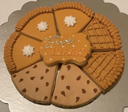 For Cookies Sake's cookie pie offers four cookie flavors. - Instagram / forcookiessakesatx