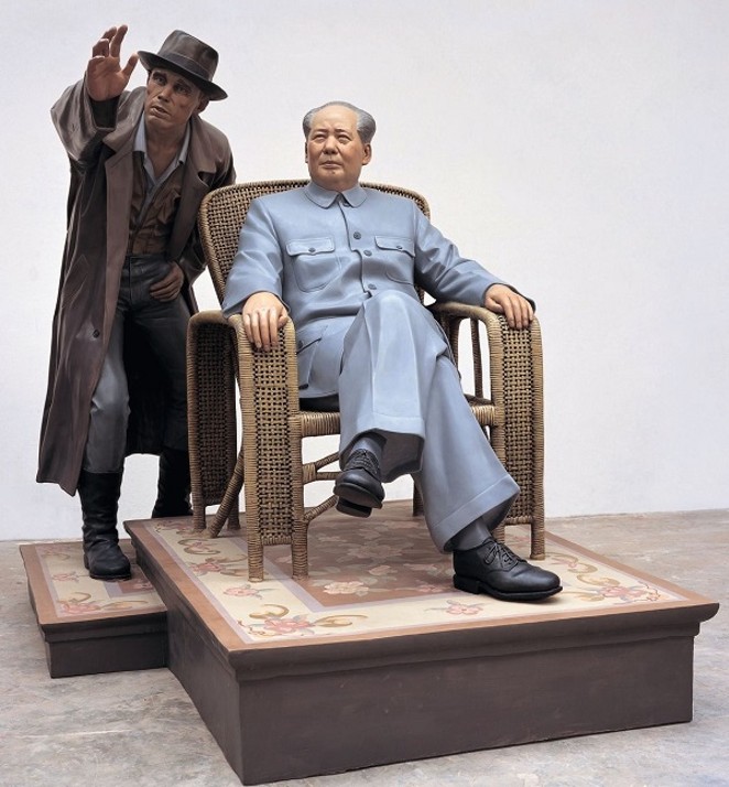 Li Zhanyang’s "Rent-Rent Collection Yard-History Observed-Joseph Beuys & Mao Zedong" - COURTESY
