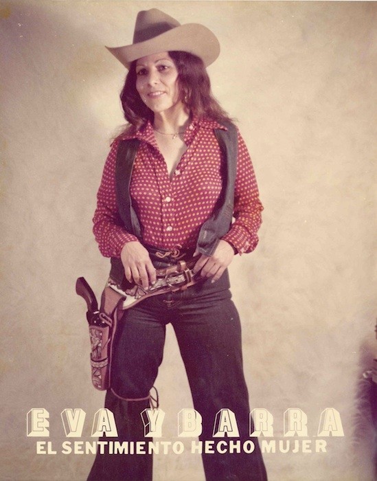 Eva Ybarra in a promotional poster from the '70s - COURTESY