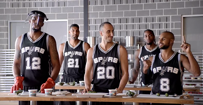 The Spurs are cooking. - YOUTUBE SCREENSHOT