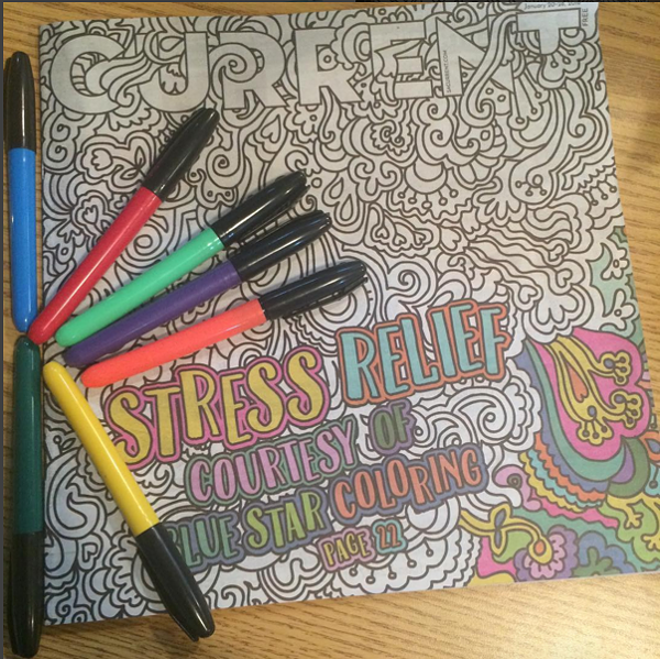 Get to coloring and win prizes - @SACURRENT/INSTAGRAM