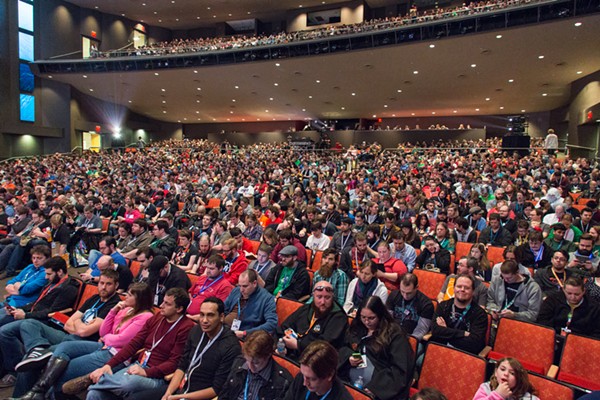 PAX Attendees wait patiently for the fun to start. - COURTESY OF PAX SOUTH