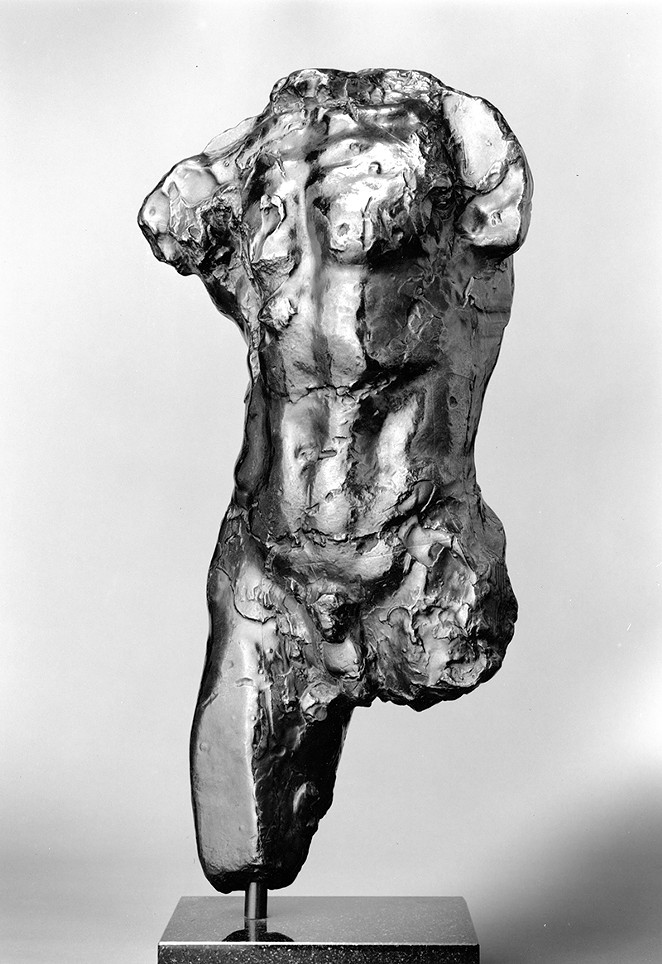 AUGUSTE RODIN, STUDY FOR TORSO OF THE WALKING MAN