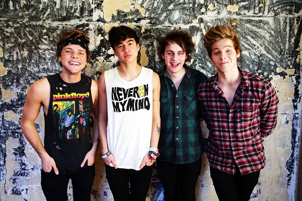Heartthrobs? No, it's 5 Seconds of Summer. - COURTESY