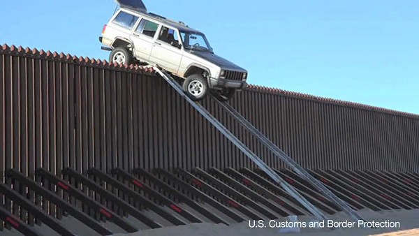 The wall's timeless enemy has always been the ladder. - CBP