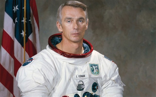 Gene Cernan's career in the NASA space program is documented in the film The Last Man on the Moon. - NASA