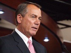 John Boehner, likely thinking he's done with this shit. - FLICKR CREATIVE COMMONS/MEDILL DC