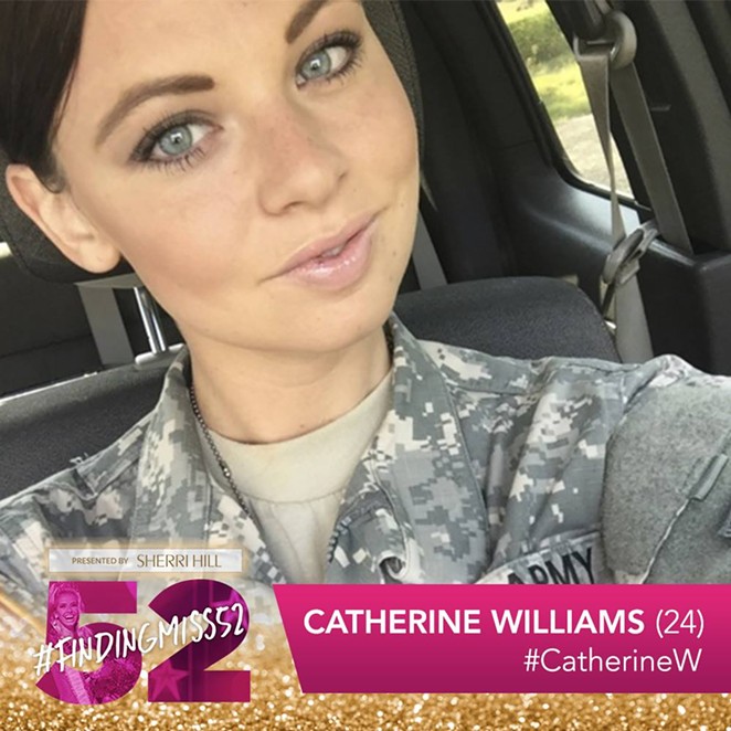 San Antonio native Catherine Williams is vying for the final spot in the 2016 Miss USA pageant, which airs on Fox June 5. - Courtesy