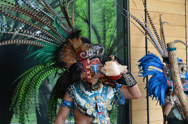 Grupo Pakal will be on-hand all day Saturday, May 14, as the Witte Museum opens "Maya: Hidden Worlds Revealed." - MARK REAGAN | SAN ANTONIO CURRENT