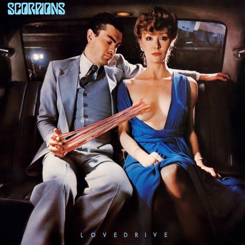 The controversial cover to the Scorpions' Lovedrive - Courtesy