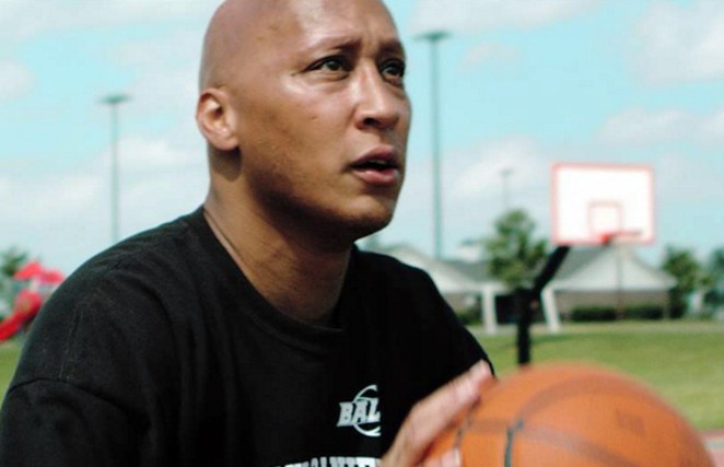After a five-year NBA career in the 90s, which included two seasons with the San Antonio Spurs, Lloyd Daniels is now a youth basketball coach in the Jersey Shore. - BLOWBACK PRODUCTIONS