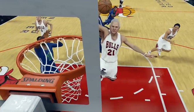 Pop with the left-handed slam! - COURTESY