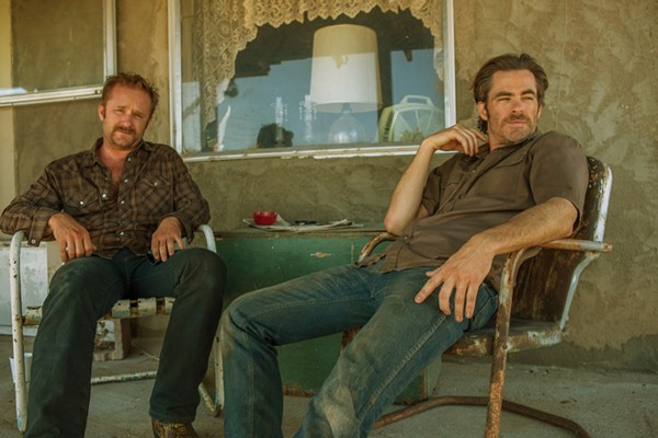 Ben Foster and Chris Pine in David Mackenzie's Hell or High Water, screening 7pm Saturday