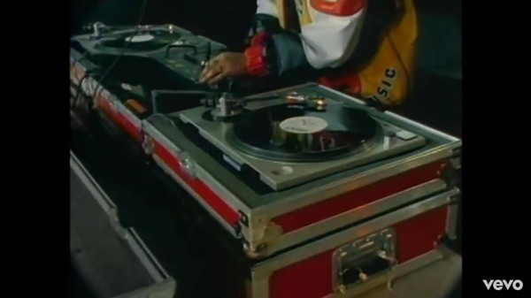Salt-N-Pepa's  "Push It" video - A still from the "Push It" Music Video