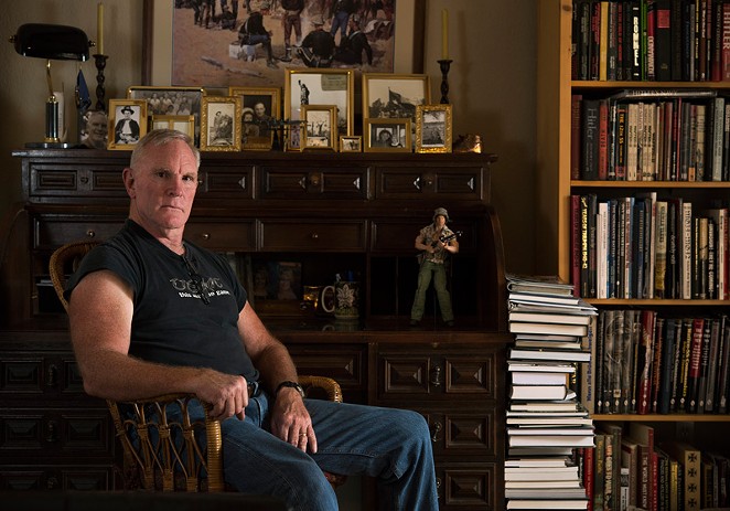 Longtime San Antonio Spurs Photographer D. Clarke Evans Trains His Lens on Veterans and Marines