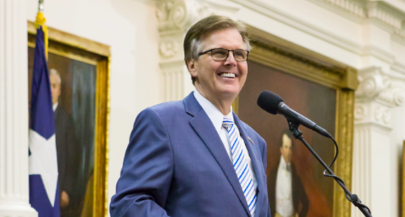 COVID-19 has killed 40,000 Texans, and Dan Patrick is worked up over the 'Star-Spangled Banner'