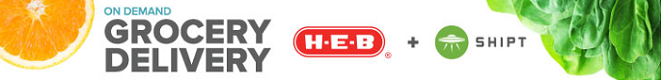 Shipt Grocery Delivery Expands with H-E-B in San Antonio