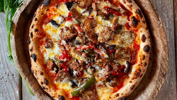 Dough’s Prosciutto Sugo Pizza is among the recipes sent to Guy Fieri. - COURTESY / DOUGH PIZZERIA NAPOLETANA