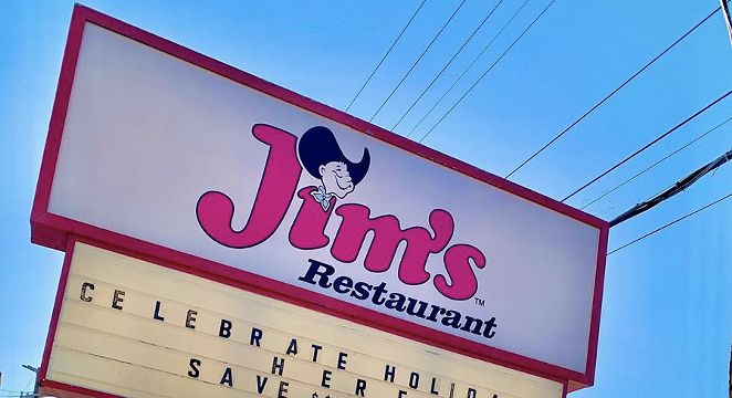 The Jim's location at 410 and Blanco closed its doors for good Tuesday. - INSTAGRAM / RICHIE.GIF