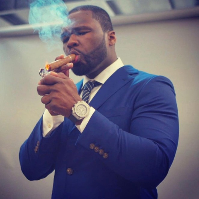 Smoke BBQ + Skybar will host rapper 50 Cent for a NIOSA-inspired event. - FACEBOOK / 50 CENT