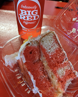 Davila's Big Red cake. - INSTAGRAM / POLYGLOTFOODIE