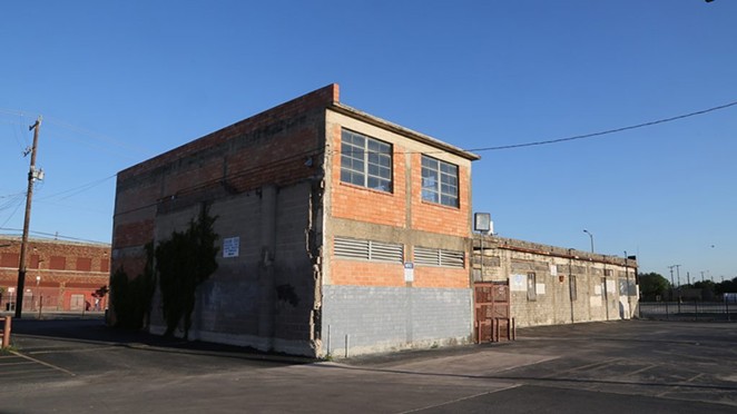 The former Whitt Printing Co. building property next to the former Golden Star restaurant at 821 W. Commerce St. is being eyed for redevelopment. - SA HERON / BEN OLIVO