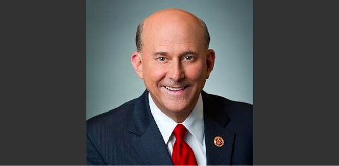 U.S. Rep. Louie Gohmert reportedly posed with a QAnon-promoting podcaster who has claimed he participated in the January 6 insurrection. - Twitter / @replouiegohmert