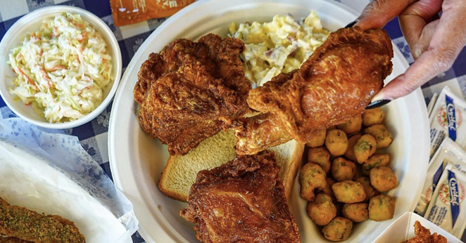 Tennessee-based Gus's Fried Chicken is bringing its "world famous” fried yardbird to the Alamo City. - INSTAGRAM /  PHILEATS_