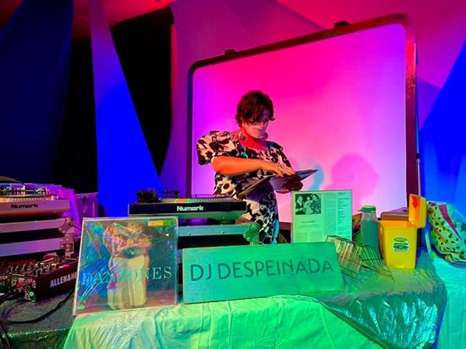 DJ Despeinada will perform a set featuring women and BIPOC artists at Saturday's Fiesta-themed event. - FACEBOOK / URBAN-15 GROUP
