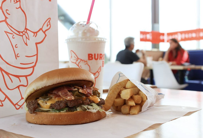 San Antonio-based chain Burger Boy will dole out free Fiesta medals this week. - Instagram / burgerboysa