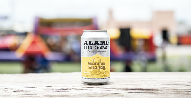 Alamo’s Summer Shandy is the brewery's first summertime seasonal suds of 2021. - Photo Courtesy Alamo Beer Company