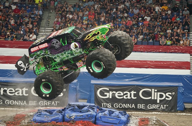 The Alamodome will be taken over by monster trucks this Fourth of July weekend. - JOSHUA LINARES
